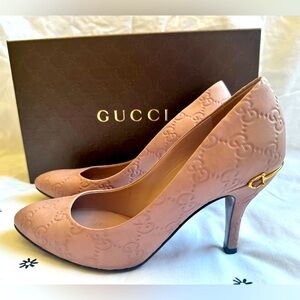Gucci Elizabeth pointed toe Guccissima